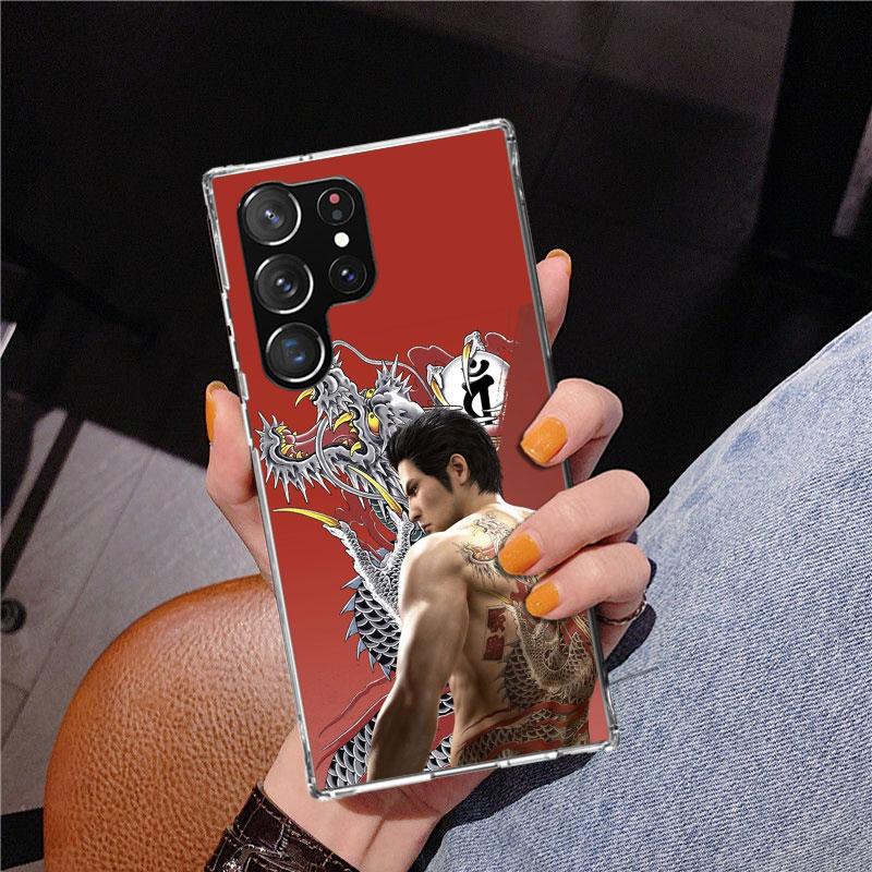 Чехол для телефона с игрой Yakuza 0 для Samsung Galaxy S24 S25 Edge S26 Ultra S23 S22 S21 Plus S20 FE + Персонализированный чехол с принтом Galaxy S24