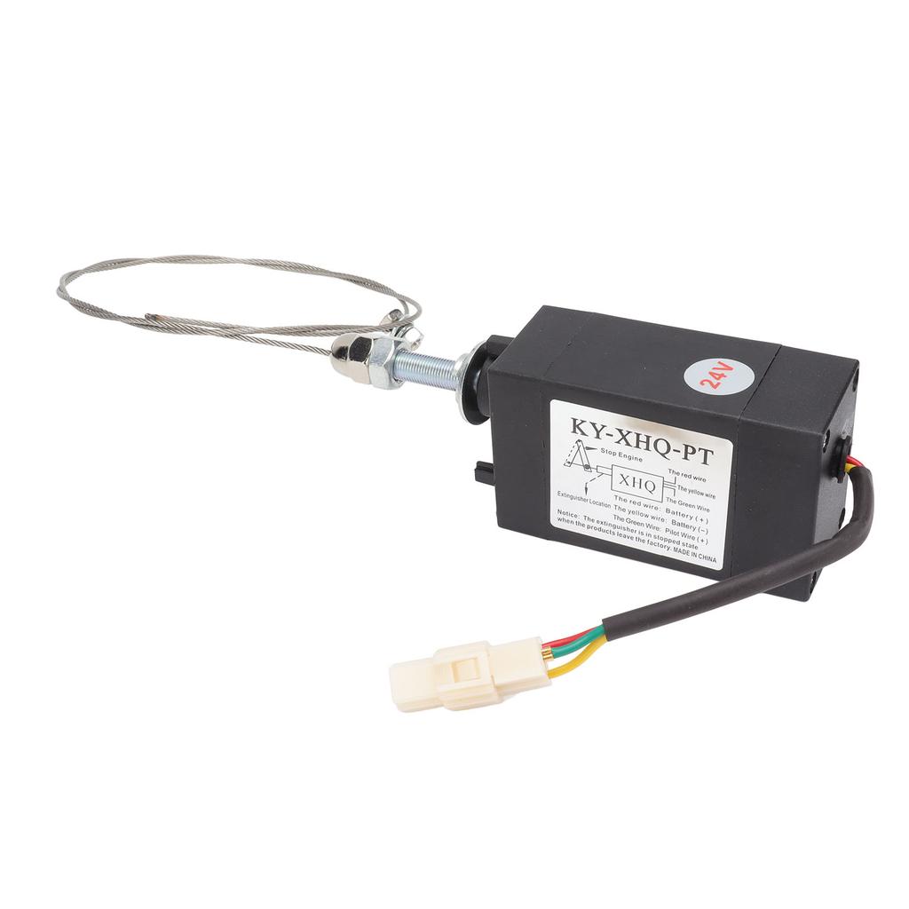 Устройство глушения двигателя 24 В АБС Нержавеющая сталь Соленоидный клапан глушения генератора для замены