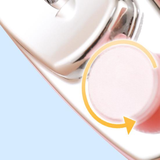 Детская электрическая машинка для стрижки ногтей со светодиодной подсветкой, перезаряжаемая, 3 скорости, автоматический триммер для ногтей, для детей