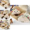 Sandwich Sweet Plush Doll Cute Taco Design Keychain Made With High Quality Cotton Pp