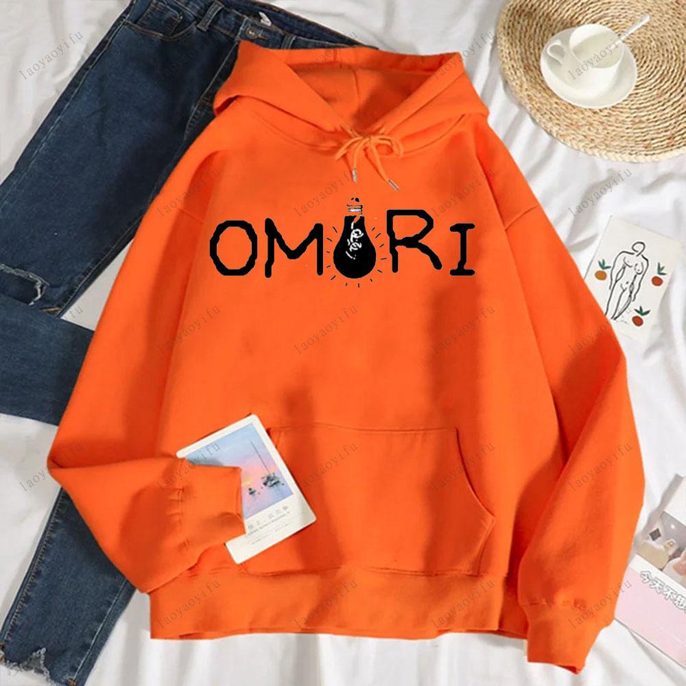 Cute Omori Hoodie Printed Sportswear Unique Style Popular Hot Selling Pullover Hip Hop Casual Classic Clothing Men Sportswear