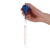 Useful Lab Supplies Transparent Graduated Pipettes Liquid Transfer Rubber Head Glass Dropper