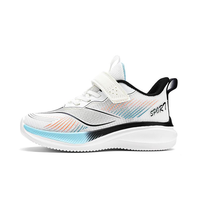 Shoes Spring and Summer New Boys Basketball Shoes Mesh Medium and Large Children's Sports Shoes Students Youth Running Shoes