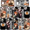 Чехол для телефона для iPhone 17 16 15 Xiaomi Poco F8 F7 X7 X6 M8 C85 C75 C71 Redmi Note 14 13 12 11 Pro Max A4 14C 13C 15C Аниме Haikyuu Сёё Хината Чехол