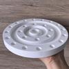 Силиконовые формы для подсвечников круглой формы с несколькими отверстиями, легко извлекаемые, для эпоксидной смолы, подставка для свечей, тарелка, украшение для дома