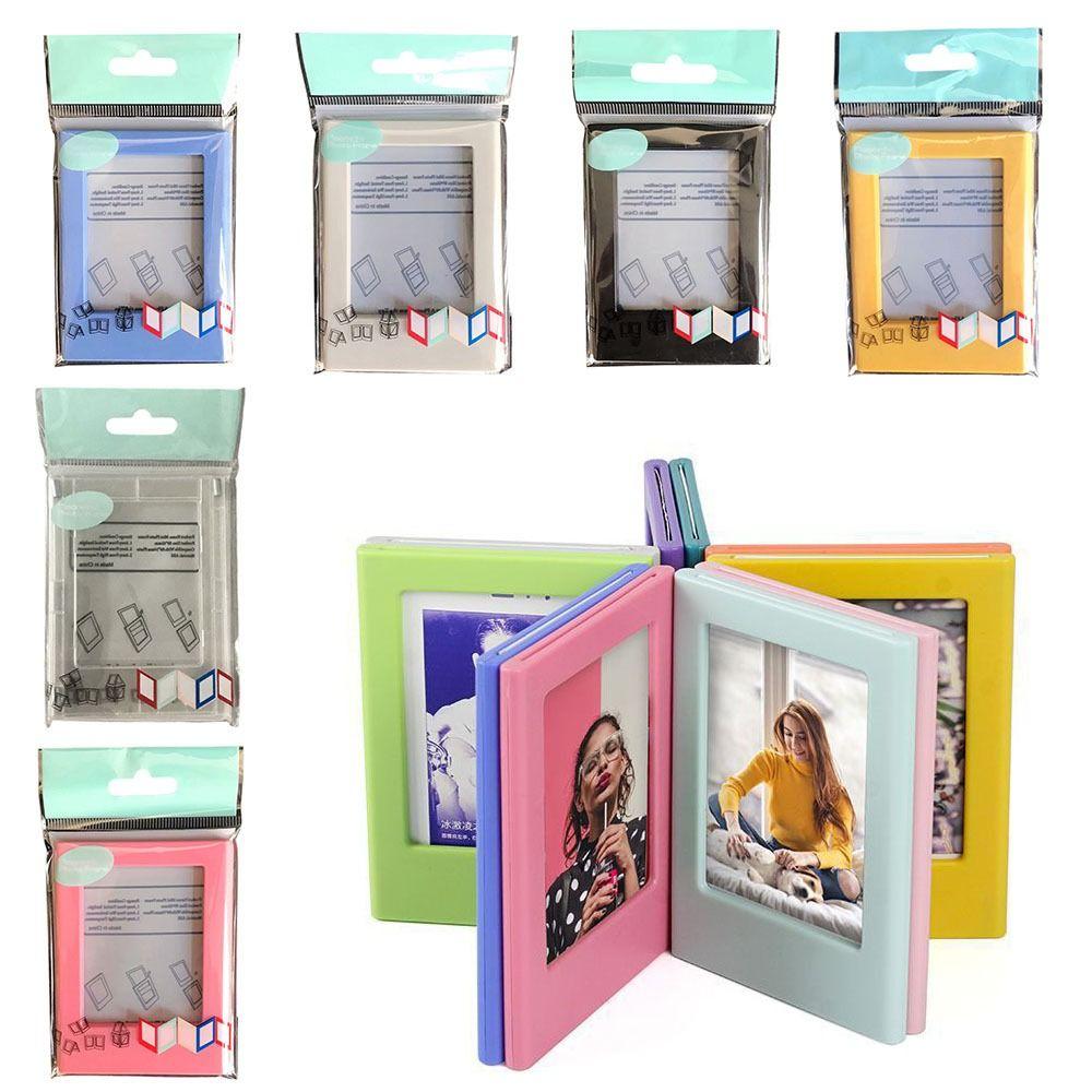 3-Inch Photo Frame Acrylic Card Display Stand Picture Frames for Polaroid Photo Picture