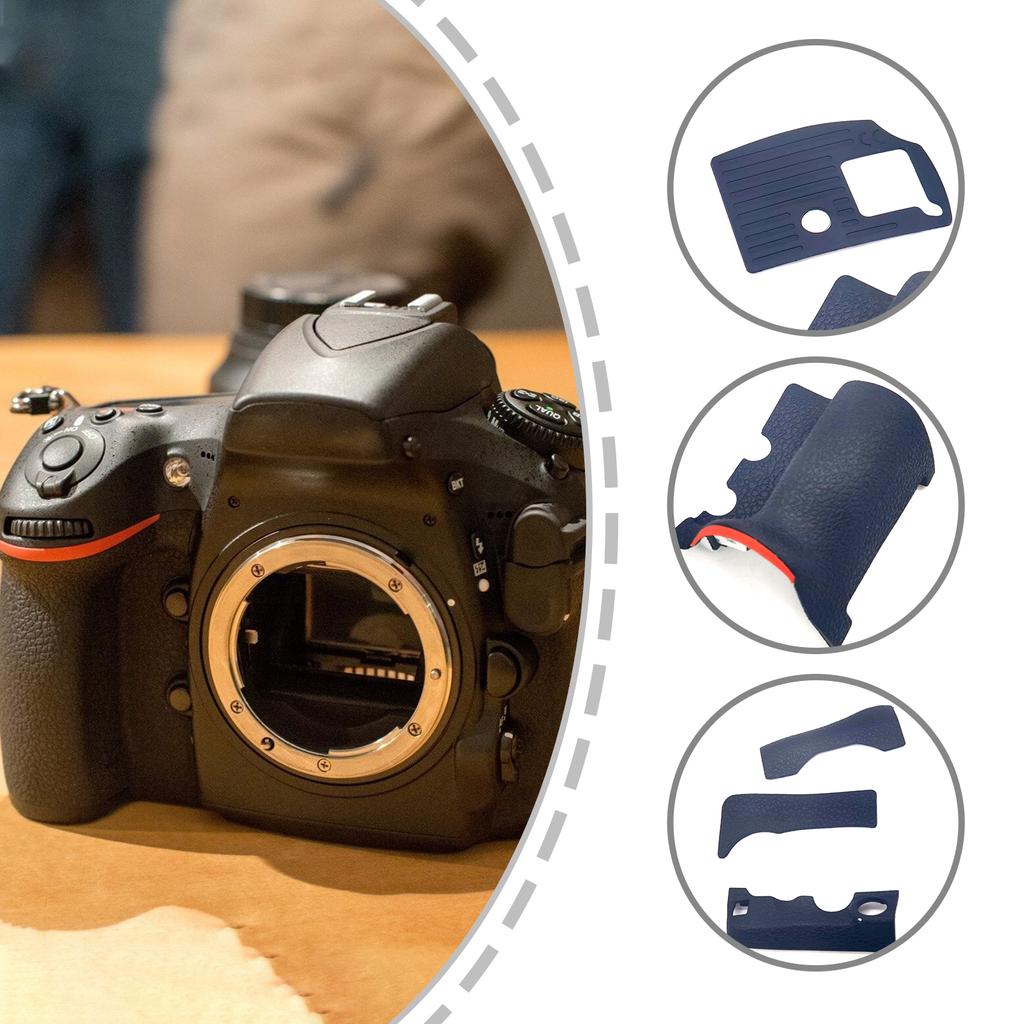 Запасная часть резиновой рукоятки, задняя крышка для большого пальца, самоклеящаяся резиновая накладка для захвата большого пальца, замена для камеры D810