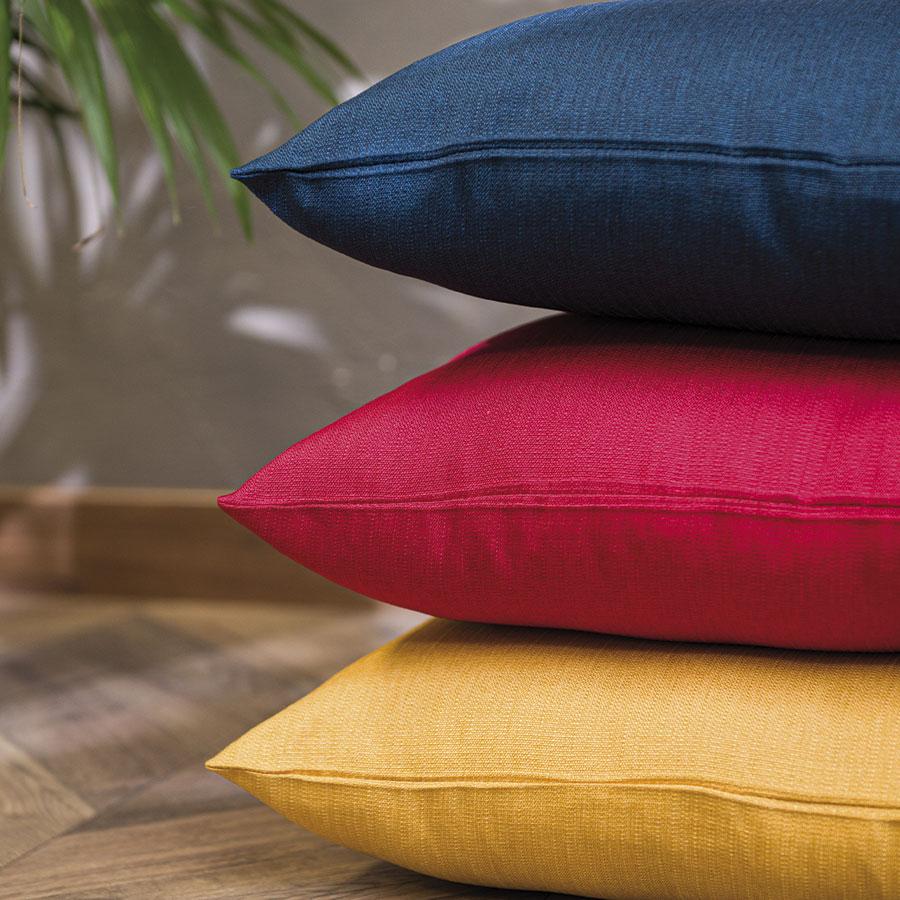 Aruba Decorative Pillowcase Made of Structured Fabric, Smooth, 40x40