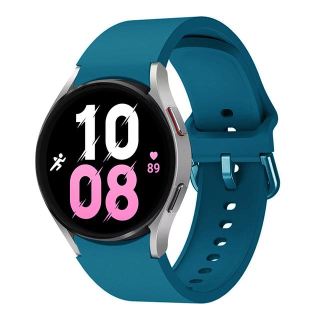 Ремешок для Samsung Galaxy Watch 5 4 44 мм 40 мм/4 классический 46 мм 42 мм браслет 20 мм силиконовый браслет Galaxy Watch 5 pro 45 мм ремешок