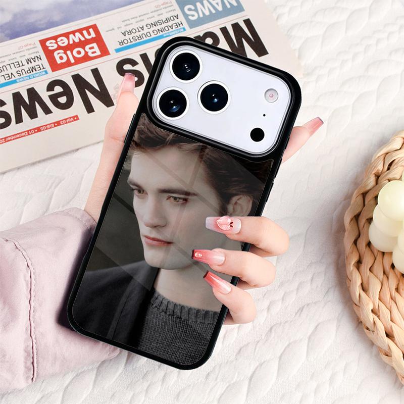 Чехол для телефона Сумерки Эдвард Каллен для IPhone 17 16e 15 14 13 12 11 Pro Max Air Mini Мягкий защитный чехол