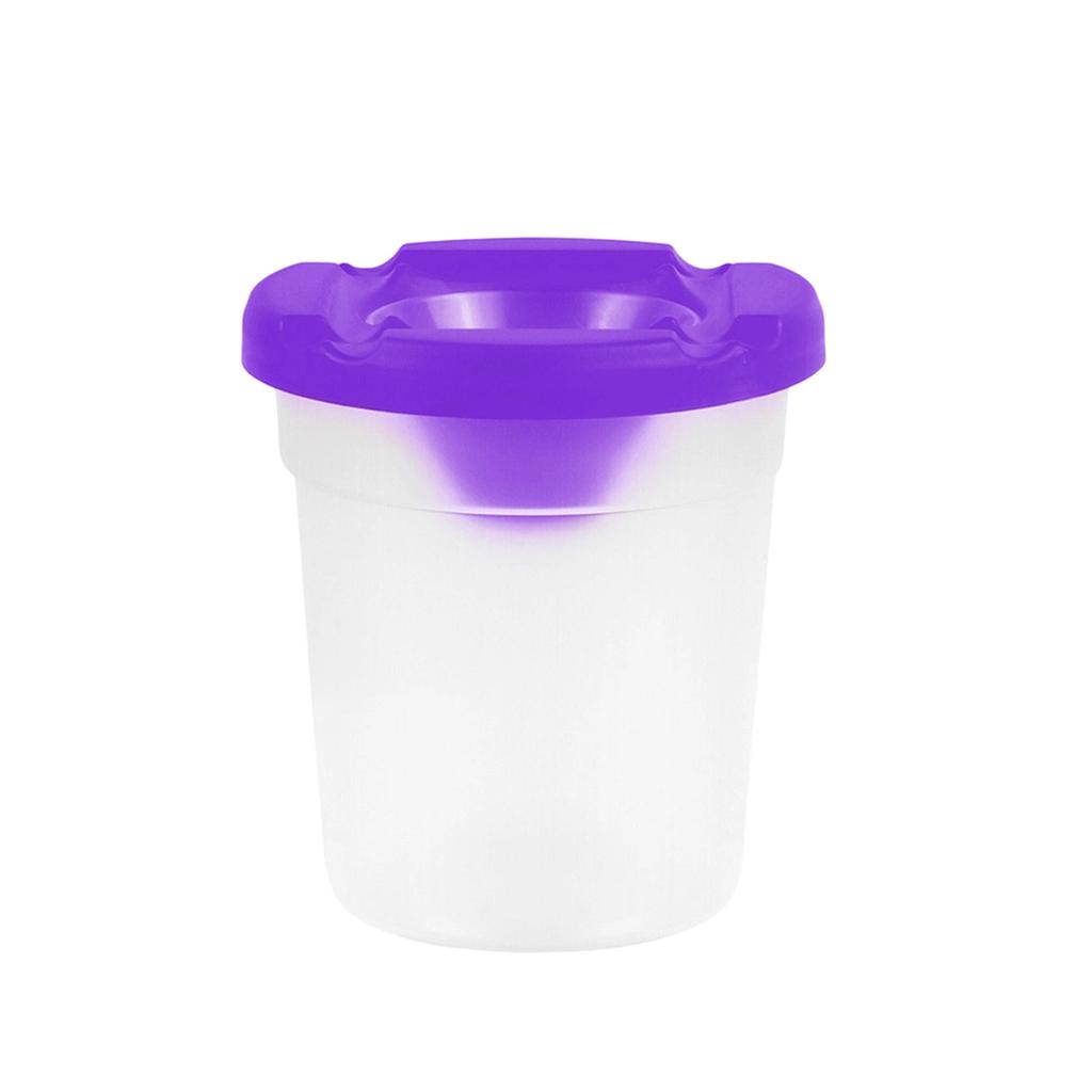 Plastic Paint Water Cup for Art Students and Children with Spill Proof Lid Suitable for Painting and Mixing Water Based Colors Drawing and Craft Use