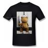 Забавная футболка Ted Bear Movie Beer Bath, унисекс, хлопковая летняя футболка высокого качества, футболка с короткими рукавами, брендовая женская футболка, подарок