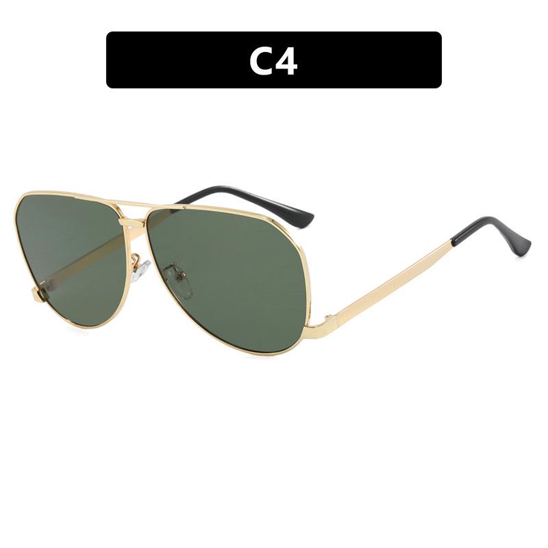 «2024 Солнцезащитные очки в форме жабы с двумя лучами: «Модный уличный стиль европейских и американских женщин»