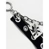 SIMILLENT EYELET STRAP KEYRING_BLACK