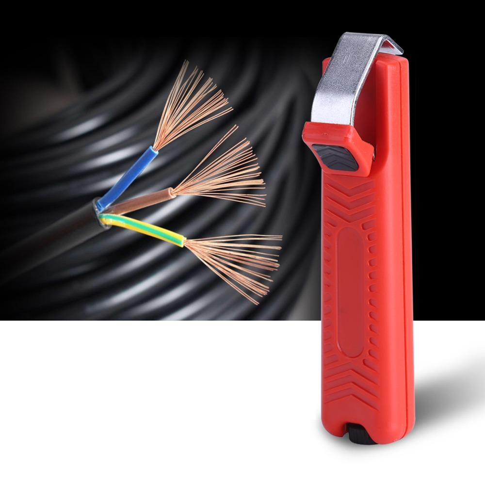 8-28mm Cable Stripper Round Mini Wire Stripper For PVC Rubber Cable