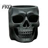 Gothic Style Gift for Him Skull Shape Pen Holder, Large Capacity Desktop Organizer, Matte Creative Statue Organizer Finish PLA Storage Cup Pens