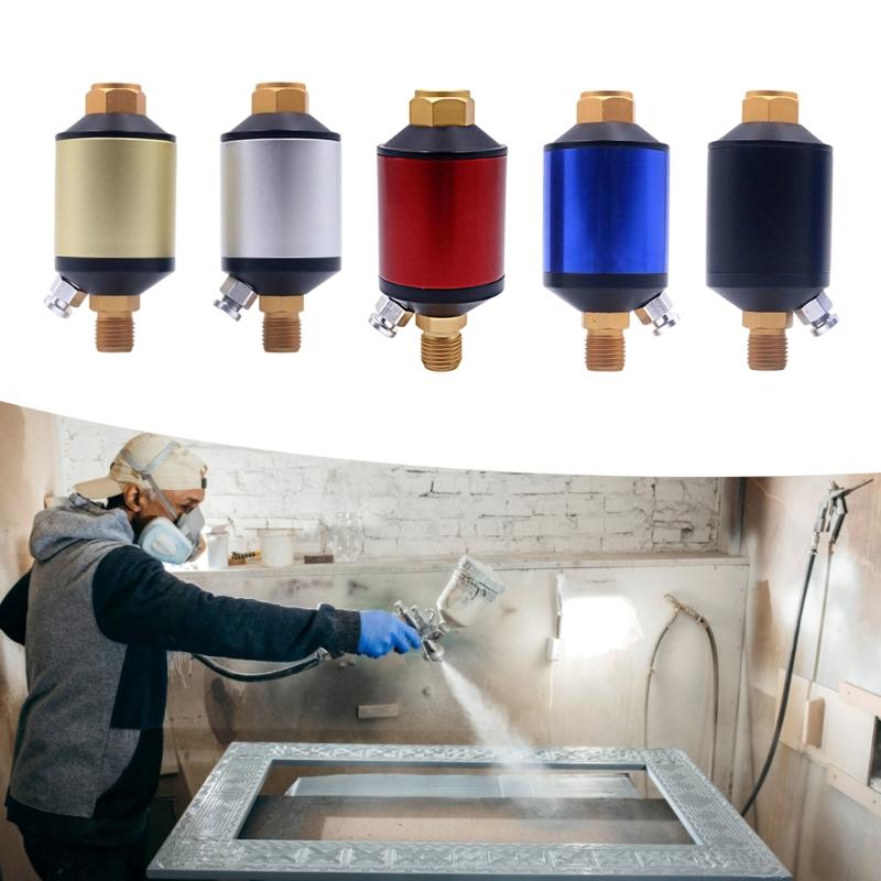 Advanced High Efficiency Air Line Water Separator Filter For Pneumatic Systems Moisture Particle Removal 1/4" Connection