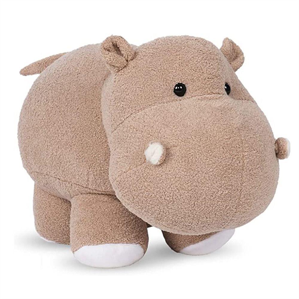 Hippopotamus Plushies for Children Elephant Doll Hippo Stuffed Toys Stuffed Animals Plush Hippo Toy