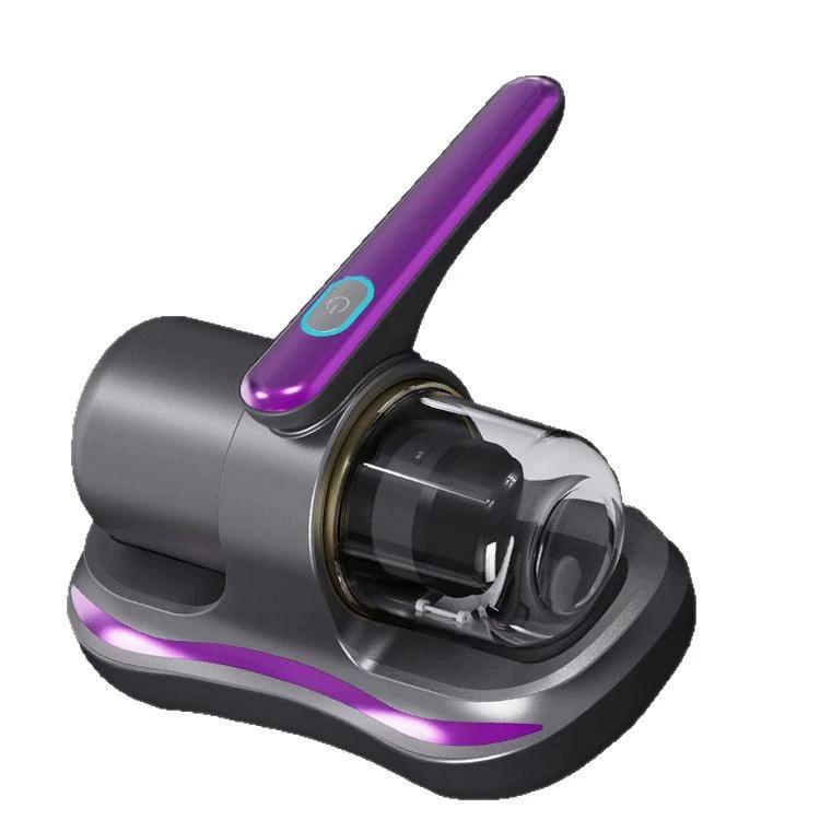 Aspiradora de mano inalámbrica para eliminar ácaros, limpiador portátil para cama y hogar