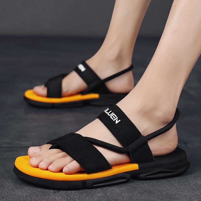 Sandals for Men In Summer Wear Anti-slip Wear-resistant Deodorant Driving Beach Slipper Flip-flops Soft Soles On Sand Sandals