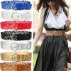 Leather Dress Waistband Girls Hollow Belts Wide Buckle Ladies  Waist Belt Waist Belt Girls  Waist Belt Womens  Waist Belt