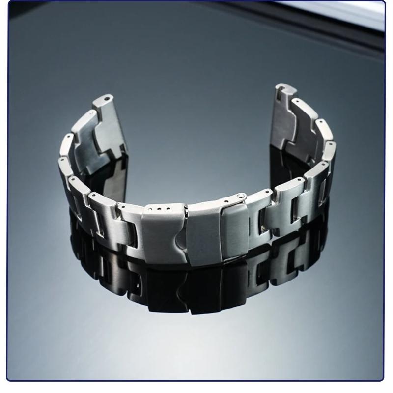 Для Casio Prorek prw-6600 prg-650 Титановый металлический ремешок для часов PRW-30/50/60/70YT prw-6900/6800 Браслет Цепочка для часов из титанового сплава