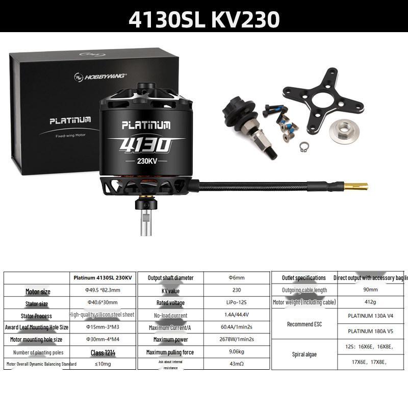 Hobbywing Platinum 4120/5220/5230 Series Model Aircraft & Helicopter Motors