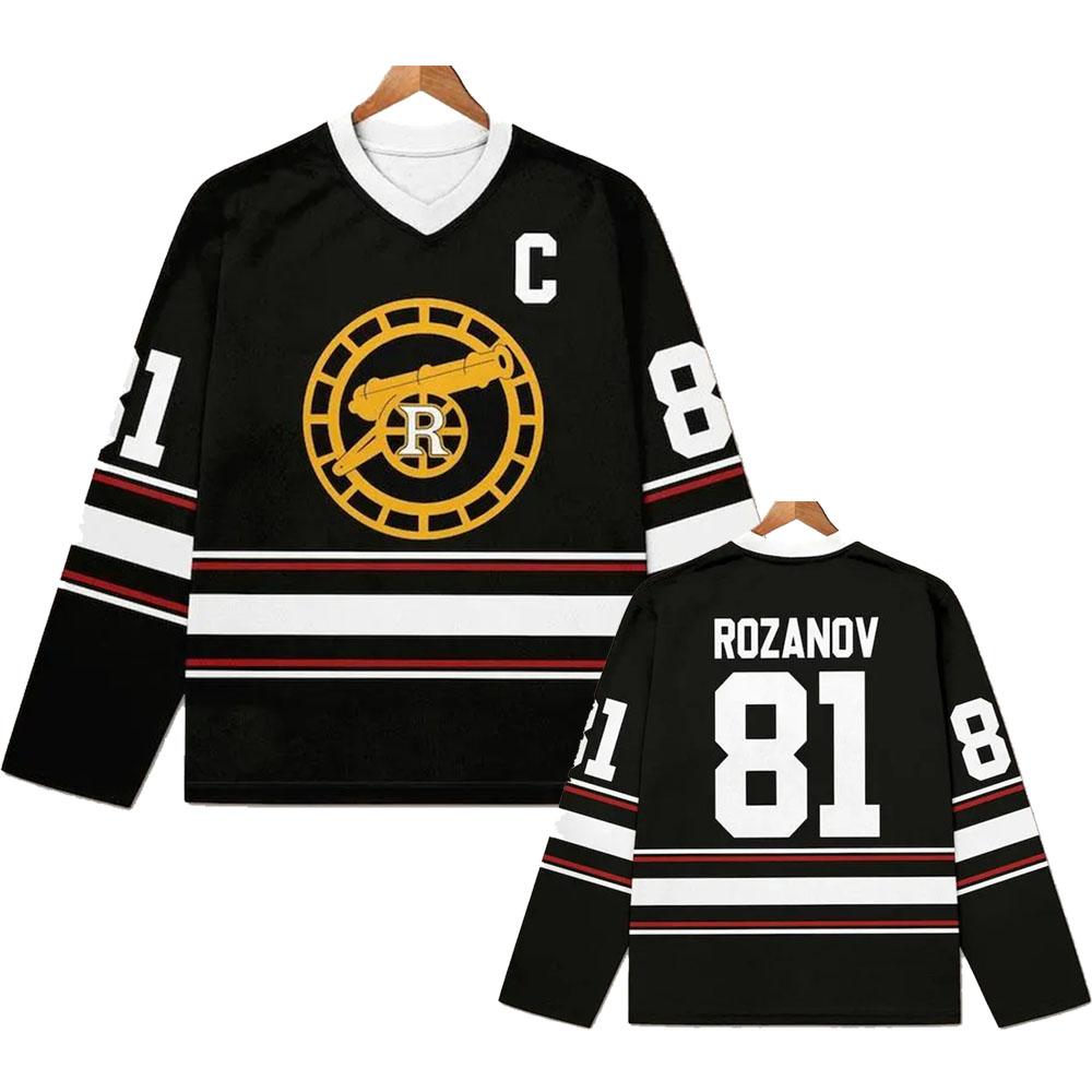 Разогретая Rivalry Илья Розанов 81 Bos Raiders Футболка с длинным рукавом Мужская/Женская Свободные Повседневные Унисекс Уличная одежда Футболки с 3D-печатью