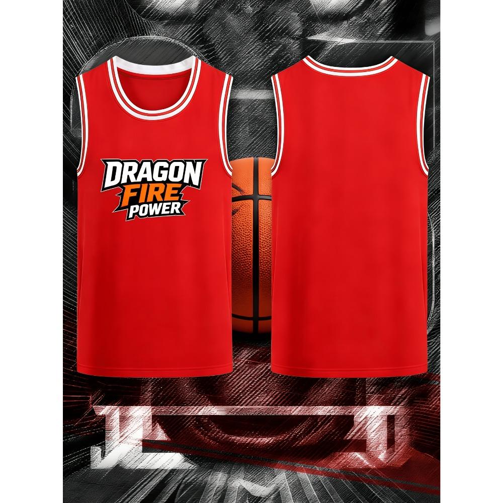 Red vest jersey basketball game jersey American basketball sports vest