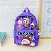 Cartoon Anime Boys And Girls Backpack Foreign Style Printing Cute Student Schoolbag Children'S Backpack