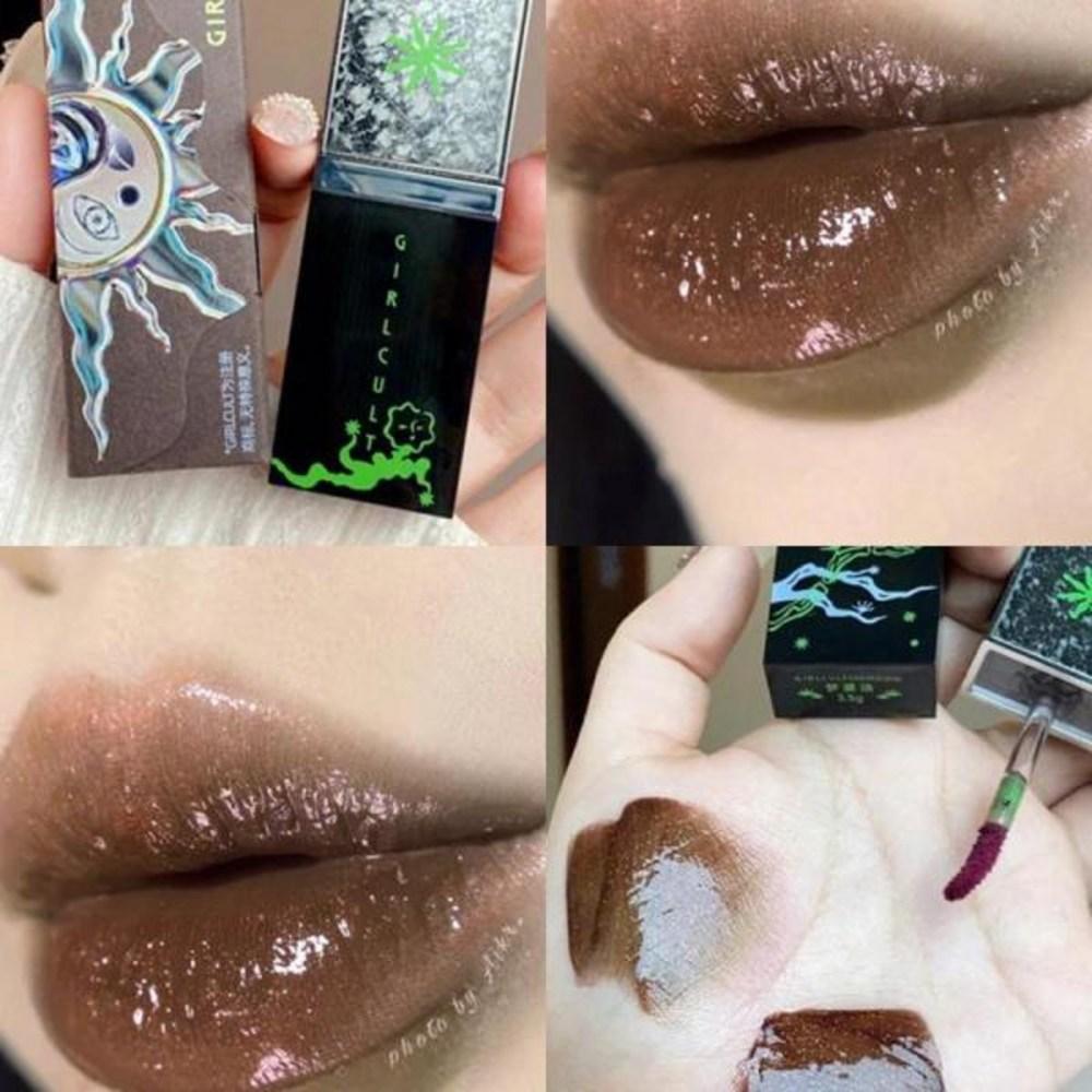 Girl Cult Eye Makeup Shimmer Girl Cult Lip Gloss Tint Moisturizing Oil Private Label Lipstick Custom Logo Chameleon 3,5 г, 1 шт., 8 шт.) J76