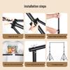 Beiyang 2x2м Телескопическая стойка для фотофона