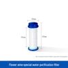 Shower Nozzle Replacement Filter Element with High Compression Cotton Core for Water Purification.