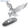 Car Front Cover Chrome Hood Ornament Badge 3D Emblem Angel Eagle For Auto Car
