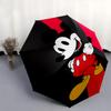 1pc Mickey Mouse,Classic Automatic Folding Umbrella: Compact 8-Bone Design Cartoon Outdoor Travel Companion, Business Umbrella, Christmas Va