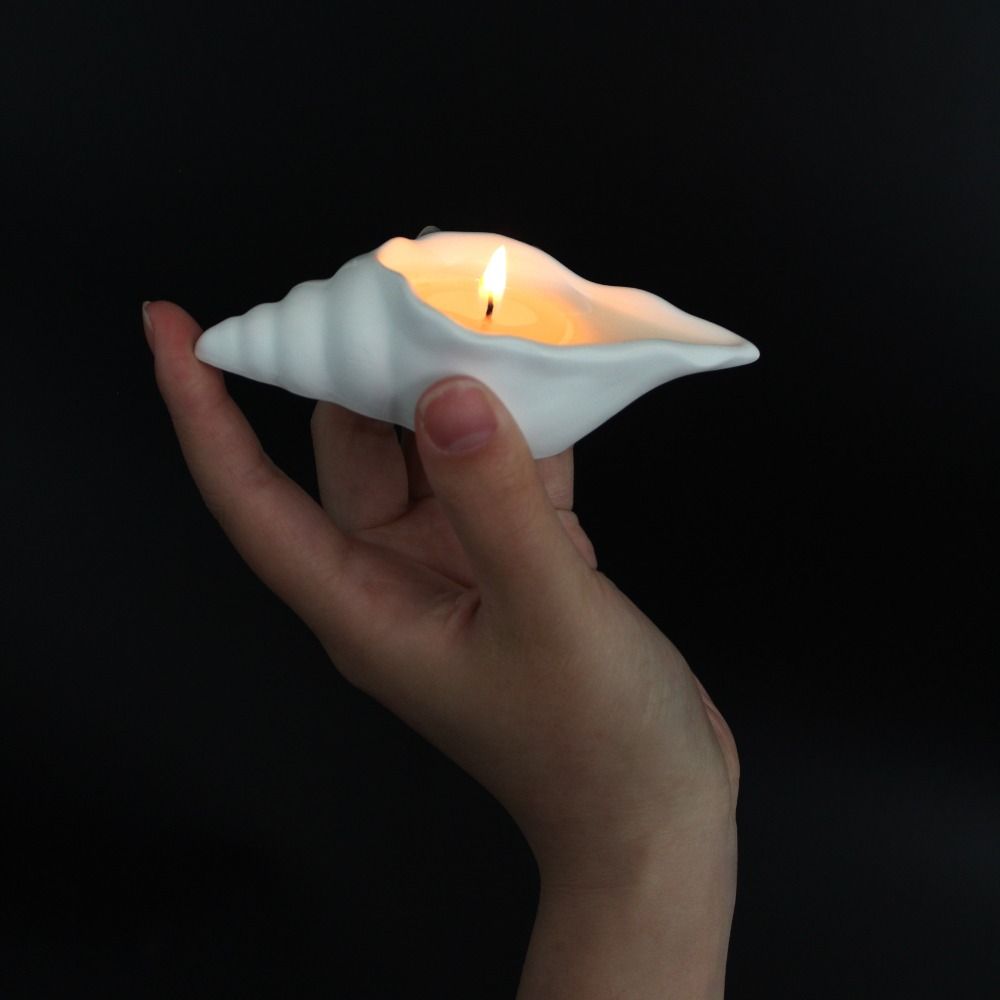 Sea Shell Resin Molds Storage Box Candle Mould Soap Conch Silicone Molds DIY