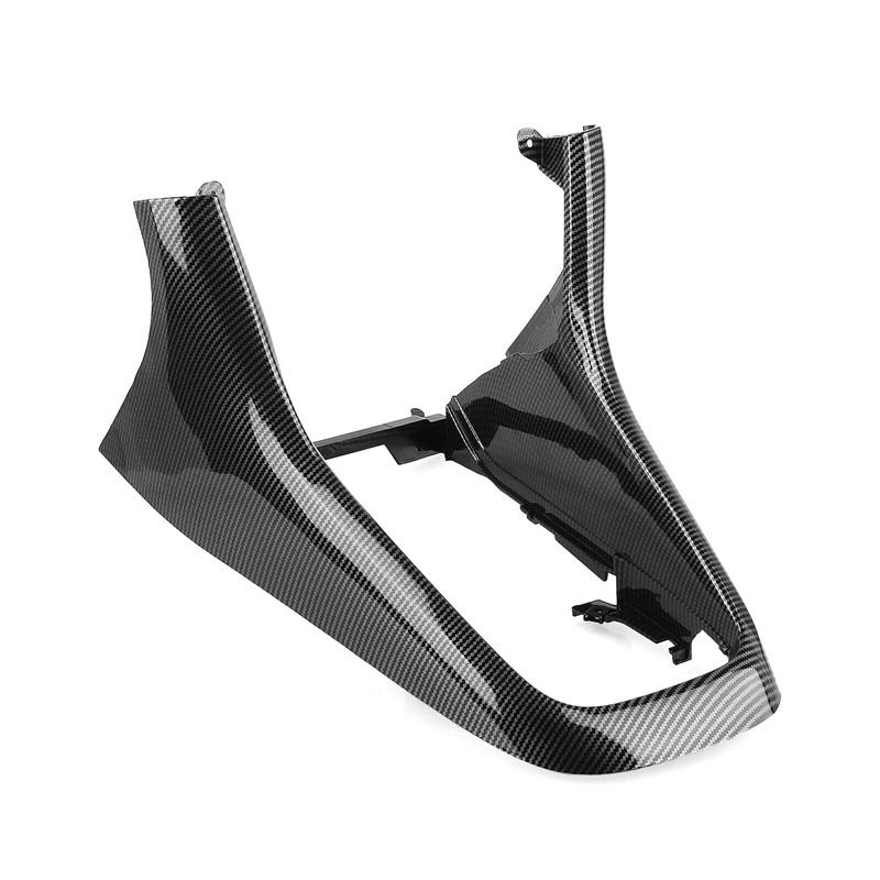 5K0863680 Carbon Fiber Style Center Console Frame Gear Shift Panel Cover Bezel Trim Auto Parts For Volkswagen VW Golf MK6 2009-2013