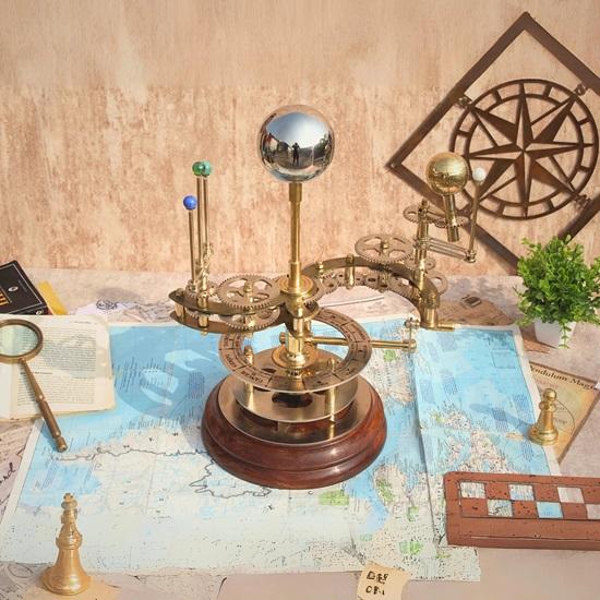 Orrery Fully Functional Tellurion Celestial Gift for Astro Lovers Christmas Gift