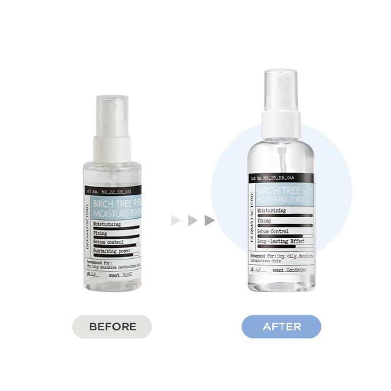DERMA FACTORY Береза 95% Увлажняющий фиксатор 100 мл
