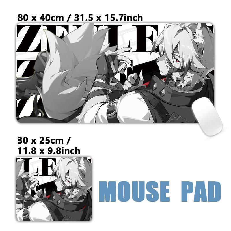Zenless Zone Zero Mouse Pad ZZZ Yixuan Seed Ellen Hoshimi Miyabi Jufufu Yuzuha Alice XXL Large Mousepad Keyboard Mats