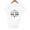 I Was Normal Five Kids Three Kids Ago T Shirt Mom Life Women Tops Tee Mother
