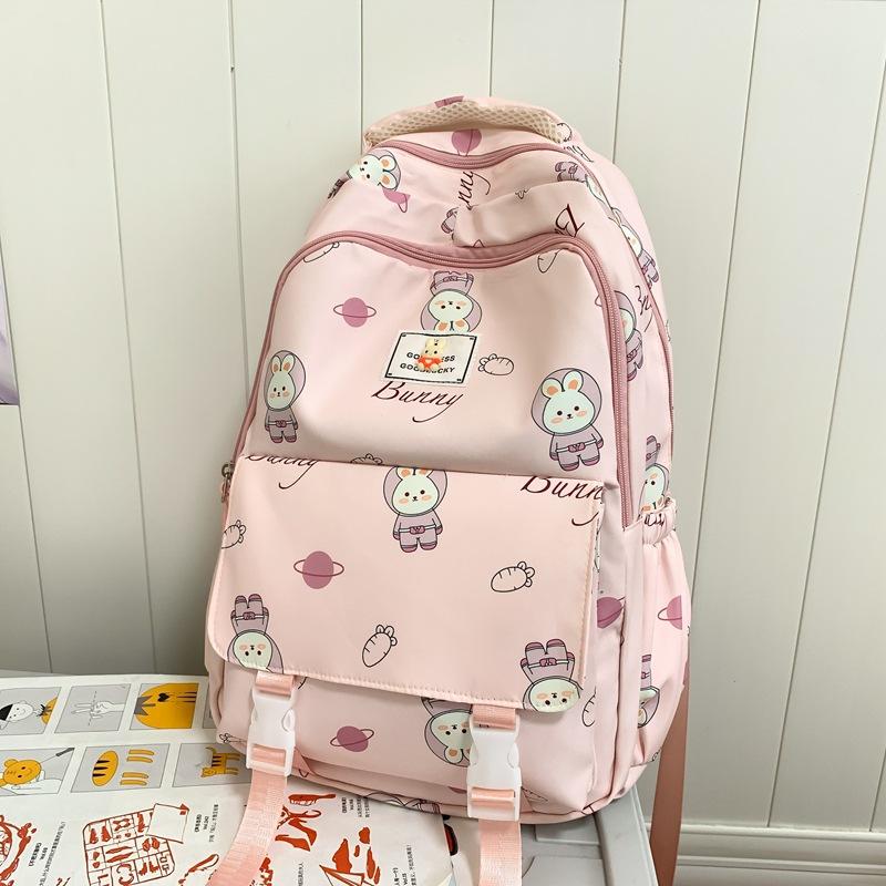 School Bag Female Japanese Sweet Junior High School Student Backpack Cute Cartoon Girl Backpack