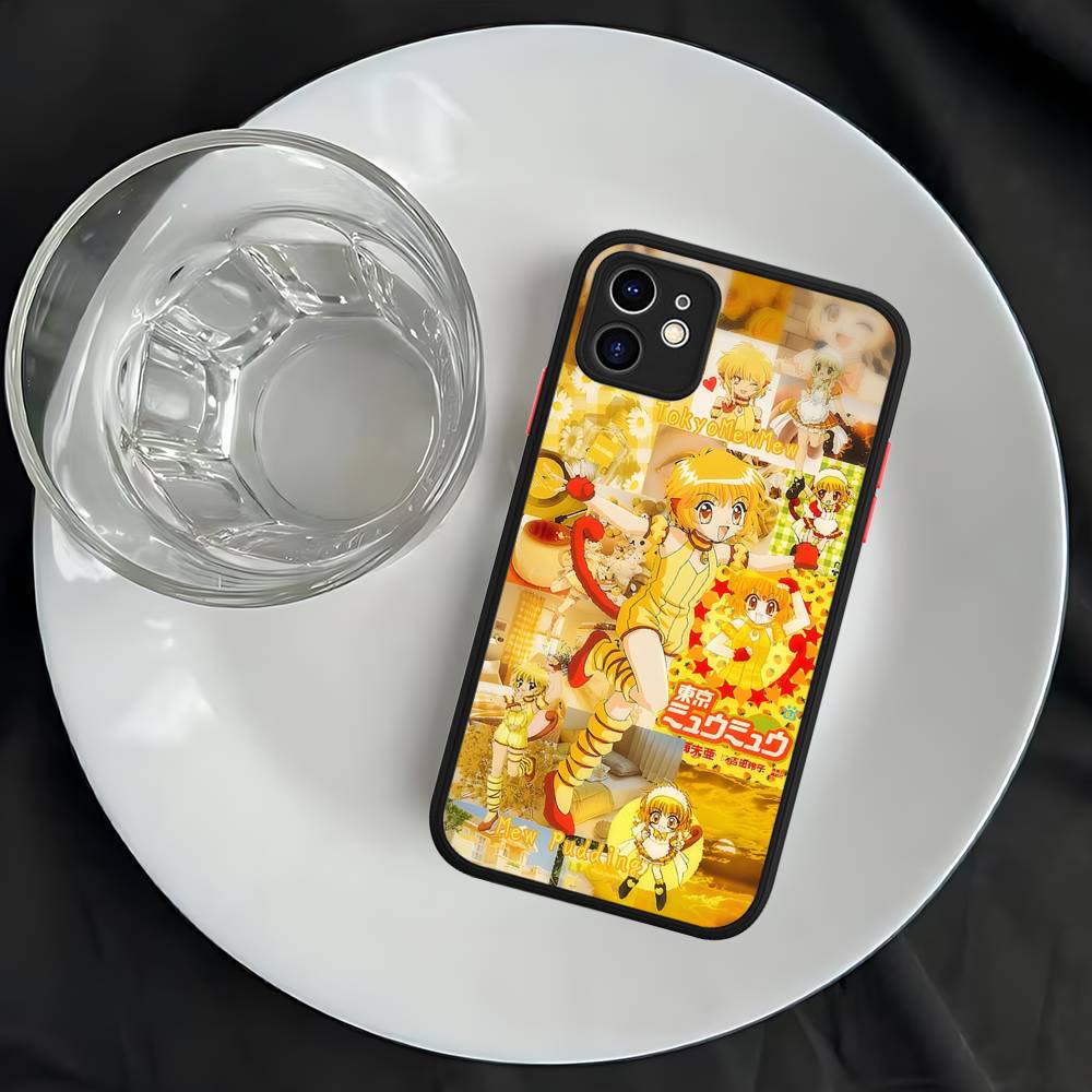 Чехол для телефона Tokyo Mew Mew Аниме для IPhone 16e 16 15 14 13 12 11 Pro Max X XS Max Plus Матовый Прозрачный