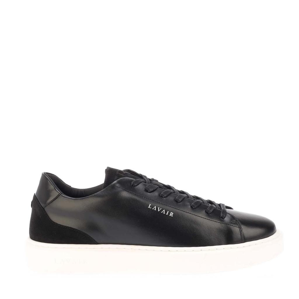 Lavair Mens Luna Logo Leather Trainers