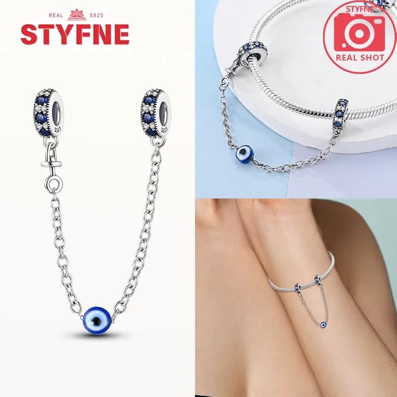 Женский оригинальный браслет, ювелирные украшения, подарок своими руками, шармы, бусины, медь, серия «Религия», ангел-хранитель, крест, предохранительная цепочка, шармы-бусины