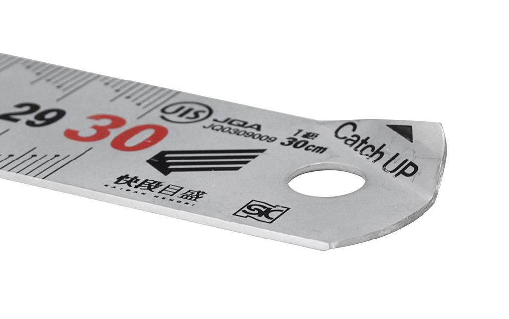 Niigata Seiki SK Сделано в Японии Масштаб Kaidan 100 см Серебряная отделка JIS Стандарт Catch-up CU-100KD