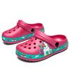 Children's Hole Shoes Summer Fashion Boys Beach Shoes Medium Older Children Cool Slippers Girls Baby Dinosaur Slippers