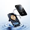 Беспроводные автомобильные зарядные устройства Macsafe, подставка для вентиляционного отверстия, держатель для телефона, станция быстрой магнитной зарядки Mini Qi для Iphone 12, 13, 14 Pro Ma