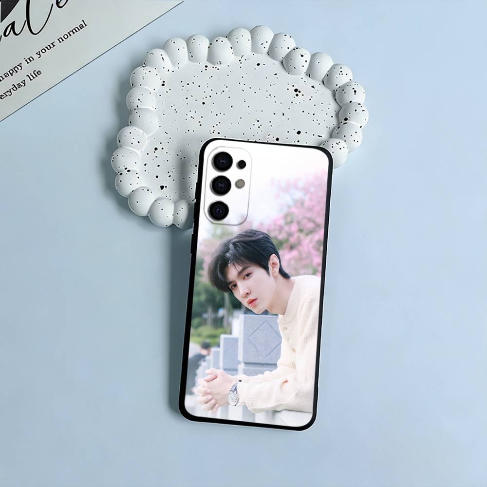 Чехол для телефона с изображением актера Чэнь Чжэюаня (C- Chen Zheyuan) для Samsung S25, S24, S21, S22, S23, S30, Ultra, S20, Plus, Fe, Lite, Черный Мягкий Силикон