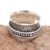 Silver Spinner Ring For Women Four Spinner Ring Fidget Silver Jewelry Ring"10"